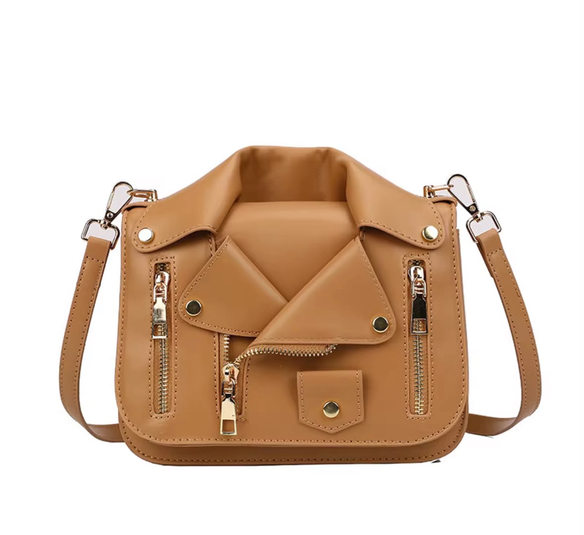 Luxury Jacket Style Crossbody Bag