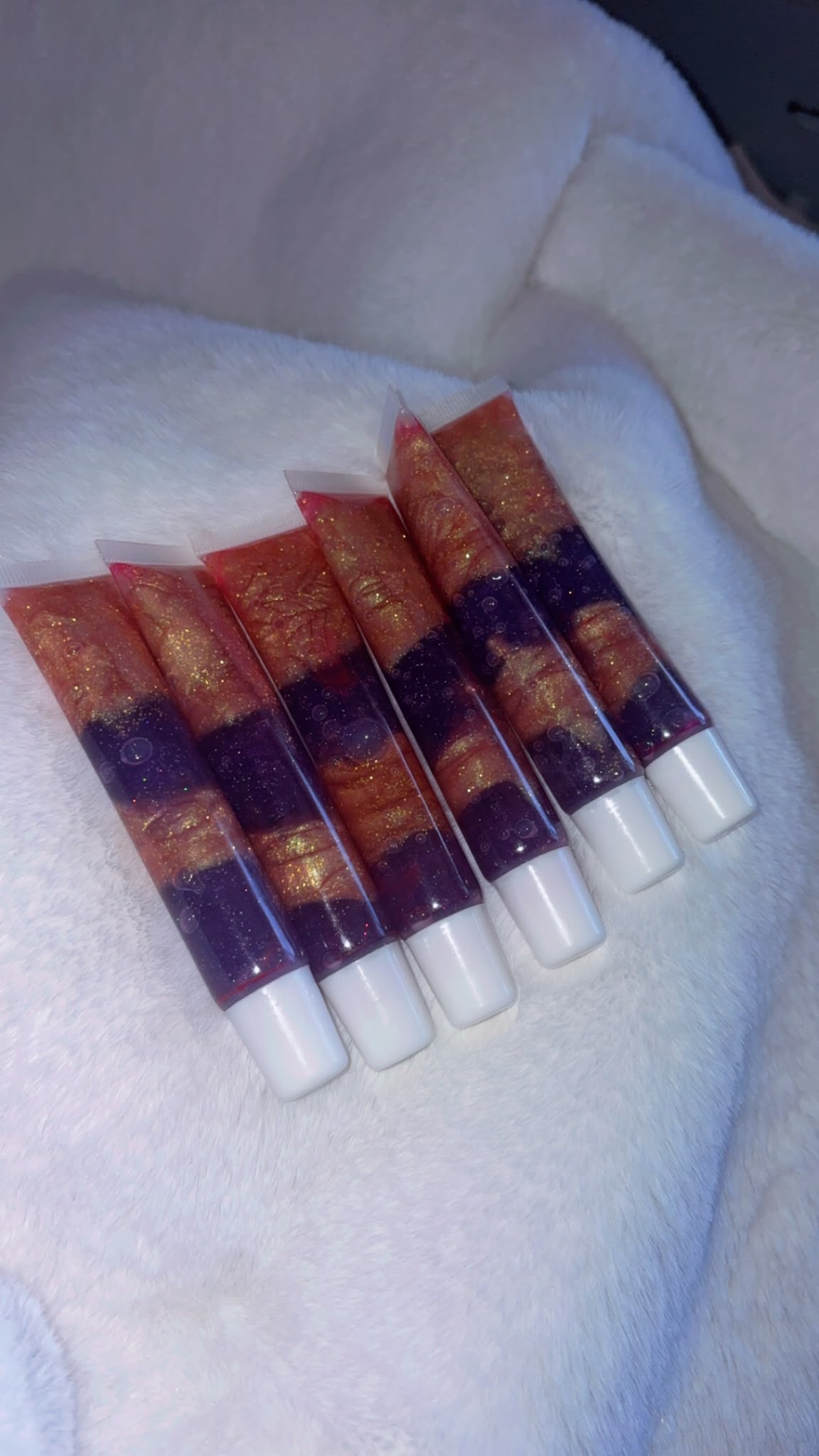 Galaxy Glitter Lip Gloss Tubes