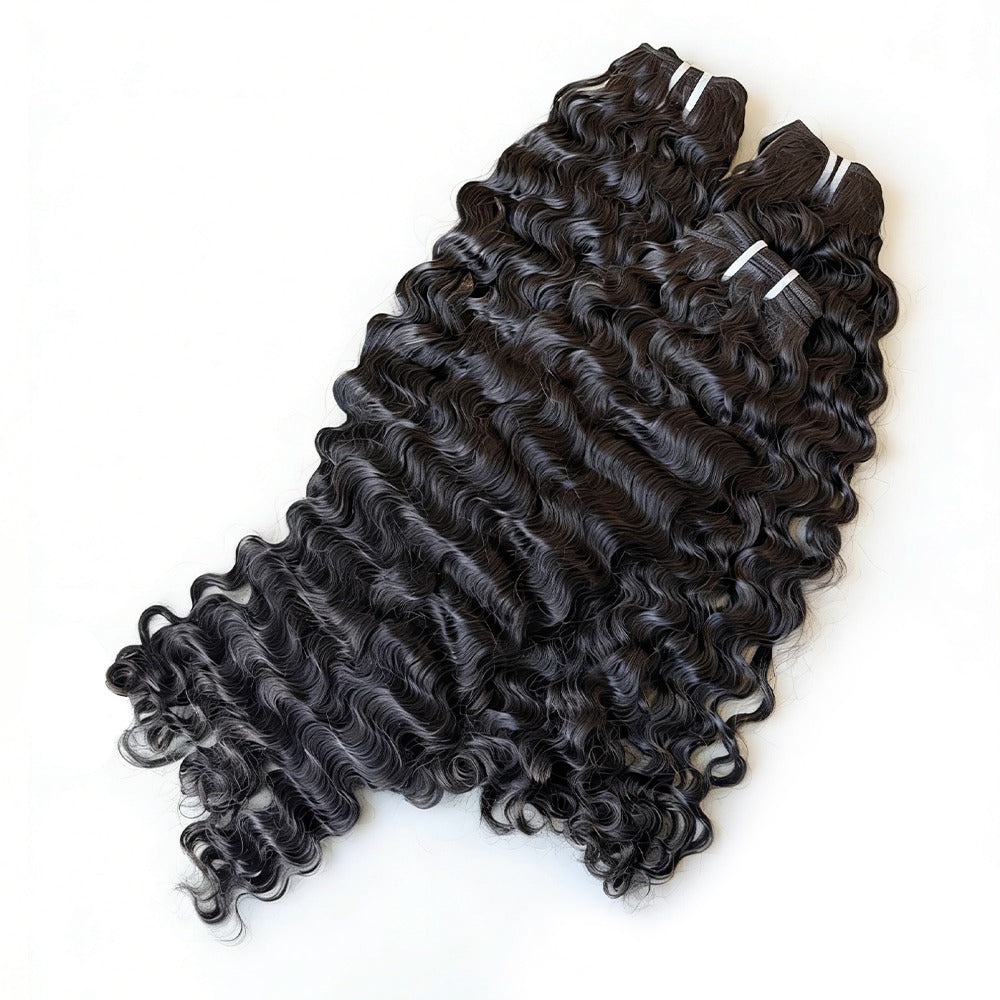 Premium Virgin Human Hair Bundles – 3 Bundle Set