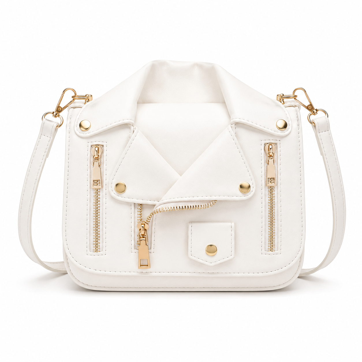 Luxury Jacket Style Crossbody Bag